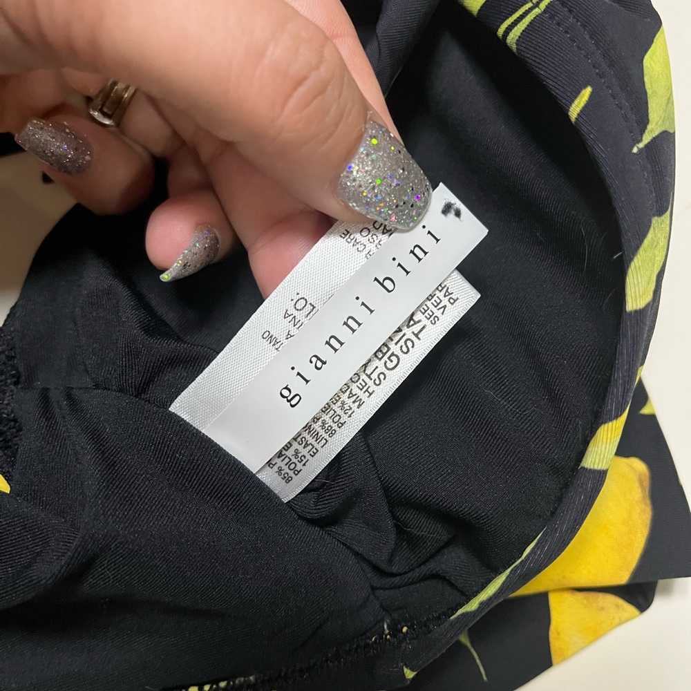 NW&WOT GIANNI BINI LEMON SWIM BUNDLE SET π - Picture 5 of 10